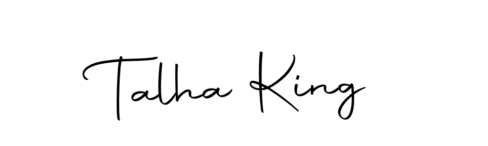 How to make Talha King signature? Autography-DOLnW is a professional autograph style. Create handwritten signature for Talha King name. Talha King signature style 10 images and pictures png