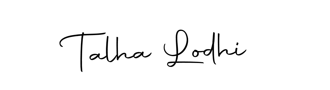 You should practise on your own different ways (Autography-DOLnW) to write your name (Talha Lodhi) in signature. don't let someone else do it for you. Talha Lodhi signature style 10 images and pictures png