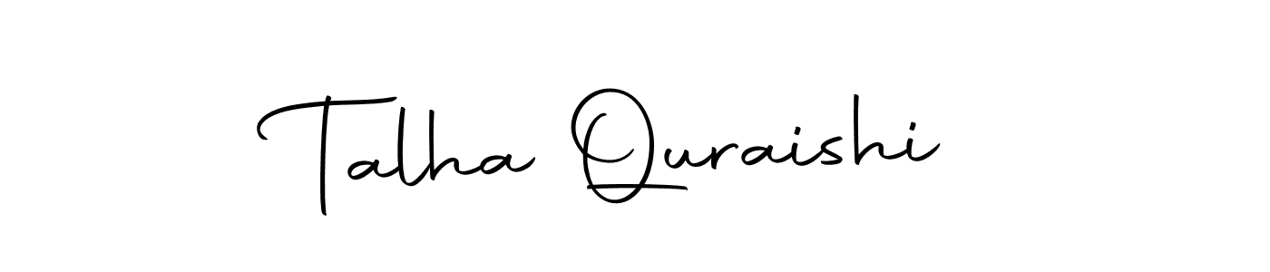 Also we have Talha Quraishi name is the best signature style. Create professional handwritten signature collection using Autography-DOLnW autograph style. Talha Quraishi signature style 10 images and pictures png