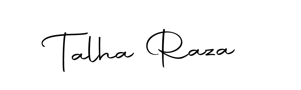 Talha Raza stylish signature style. Best Handwritten Sign (Autography-DOLnW) for my name. Handwritten Signature Collection Ideas for my name Talha Raza. Talha Raza signature style 10 images and pictures png