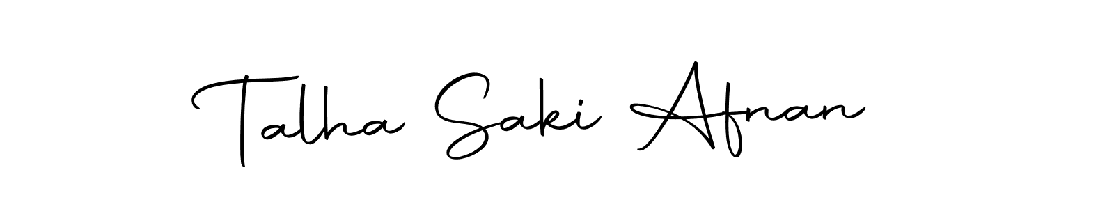 Autography-DOLnW is a professional signature style that is perfect for those who want to add a touch of class to their signature. It is also a great choice for those who want to make their signature more unique. Get Talha Saki Afnan name to fancy signature for free. Talha Saki Afnan signature style 10 images and pictures png