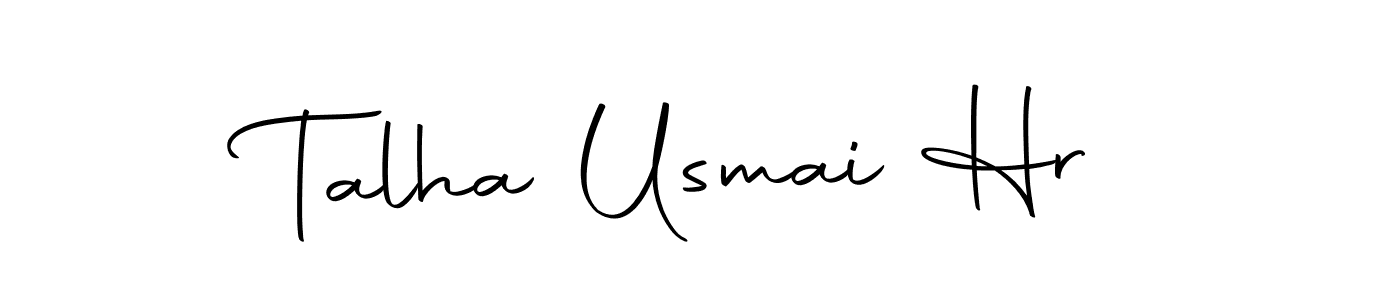 Talha Usmai Hr stylish signature style. Best Handwritten Sign (Autography-DOLnW) for my name. Handwritten Signature Collection Ideas for my name Talha Usmai Hr. Talha Usmai Hr signature style 10 images and pictures png