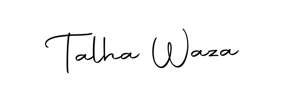 Make a beautiful signature design for name Talha Waza. With this signature (Autography-DOLnW) style, you can create a handwritten signature for free. Talha Waza signature style 10 images and pictures png