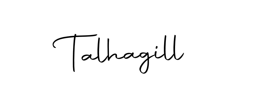 You should practise on your own different ways (Autography-DOLnW) to write your name (Talhagill) in signature. don't let someone else do it for you. Talhagill signature style 10 images and pictures png