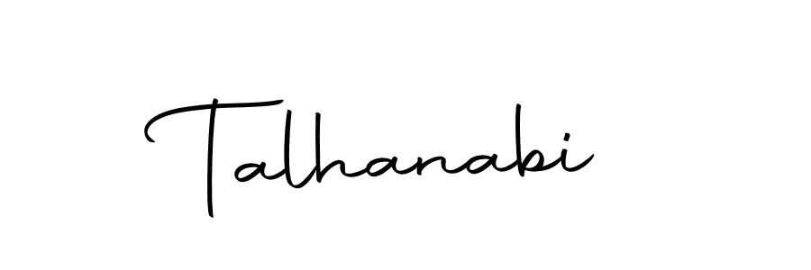 Make a beautiful signature design for name Talhanabi. With this signature (Autography-DOLnW) style, you can create a handwritten signature for free. Talhanabi signature style 10 images and pictures png