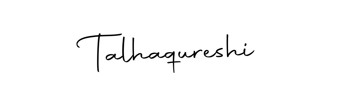 Make a short Talhaqureshi signature style. Manage your documents anywhere anytime using Autography-DOLnW. Create and add eSignatures, submit forms, share and send files easily. Talhaqureshi signature style 10 images and pictures png