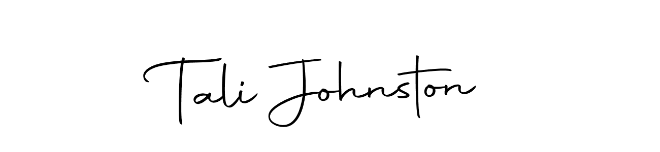 Also we have Tali Johnston name is the best signature style. Create professional handwritten signature collection using Autography-DOLnW autograph style. Tali Johnston signature style 10 images and pictures png