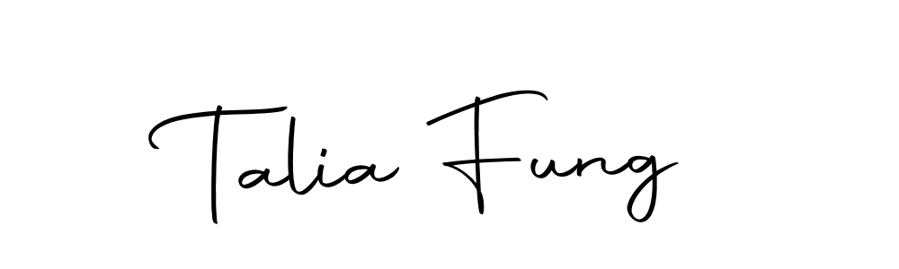 How to make Talia Fung signature? Autography-DOLnW is a professional autograph style. Create handwritten signature for Talia Fung name. Talia Fung signature style 10 images and pictures png