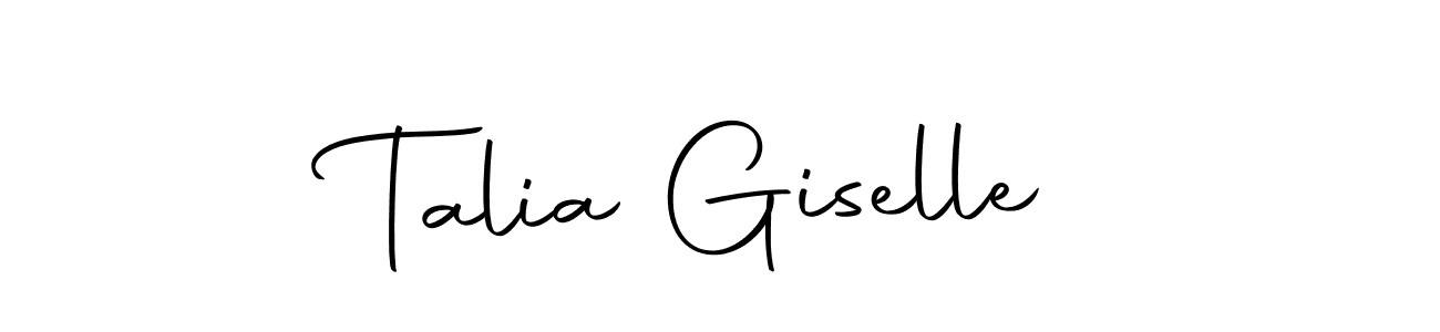 How to make Talia Giselle signature? Autography-DOLnW is a professional autograph style. Create handwritten signature for Talia Giselle name. Talia Giselle signature style 10 images and pictures png