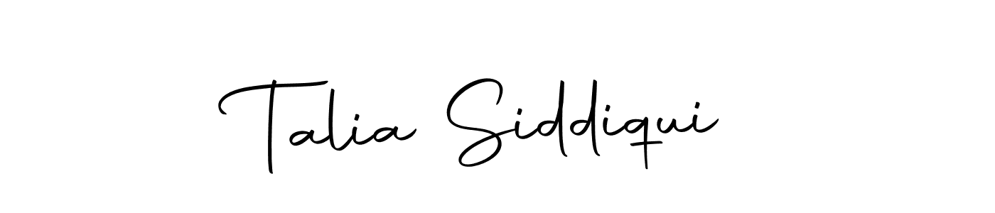 Also You can easily find your signature by using the search form. We will create Talia Siddiqui name handwritten signature images for you free of cost using Autography-DOLnW sign style. Talia Siddiqui signature style 10 images and pictures png