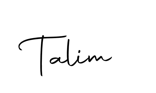 if you are searching for the best signature style for your name Talim. so please give up your signature search. here we have designed multiple signature styles  using Autography-DOLnW. Talim signature style 10 images and pictures png