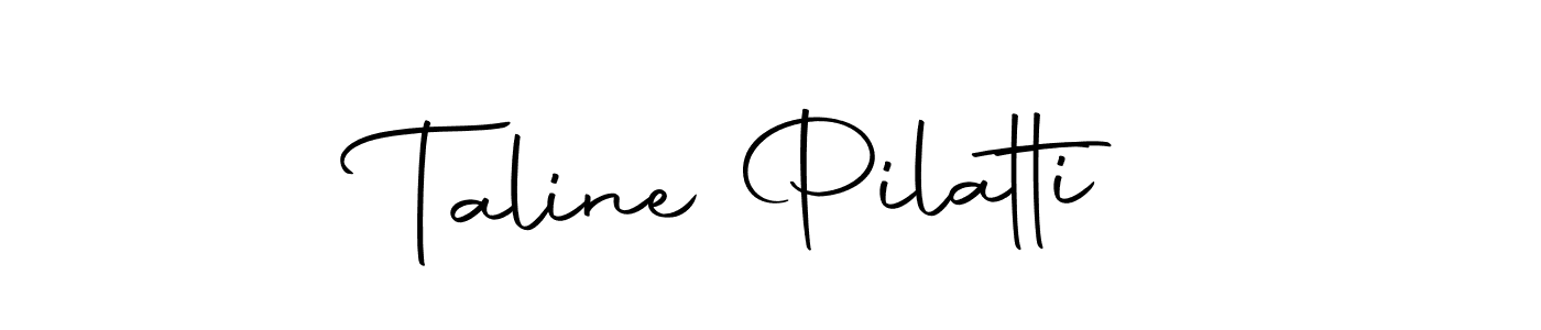 Make a beautiful signature design for name Taline Pilatti. With this signature (Autography-DOLnW) style, you can create a handwritten signature for free. Taline Pilatti signature style 10 images and pictures png