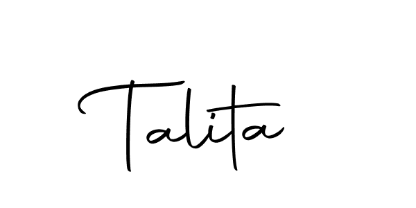 Check out images of Autograph of Talita name. Actor Talita Signature Style. Autography-DOLnW is a professional sign style online. Talita signature style 10 images and pictures png
