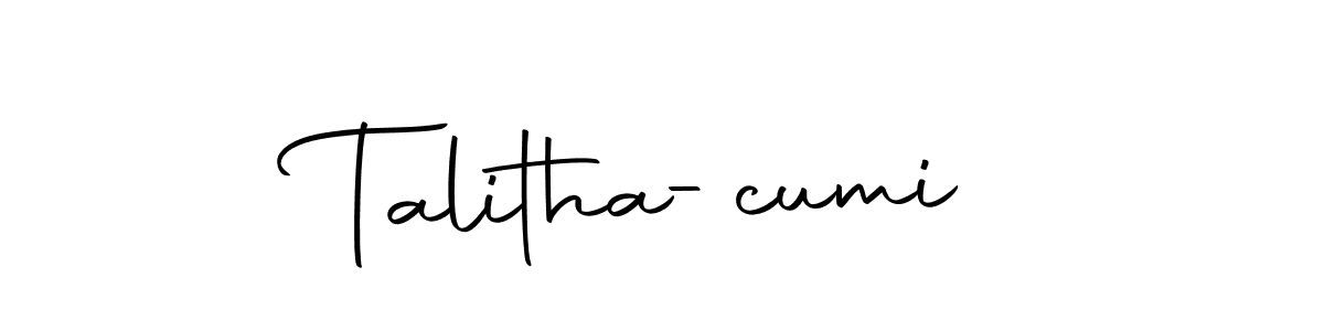 Use a signature maker to create a handwritten signature online. With this signature software, you can design (Autography-DOLnW) your own signature for name Talitha-cumi. Talitha-cumi signature style 10 images and pictures png