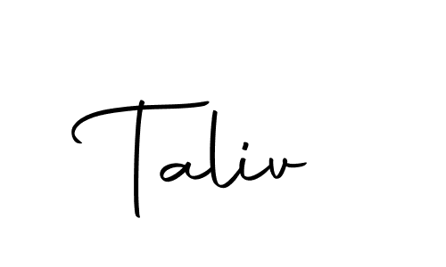 It looks lik you need a new signature style for name Taliv. Design unique handwritten (Autography-DOLnW) signature with our free signature maker in just a few clicks. Taliv signature style 10 images and pictures png