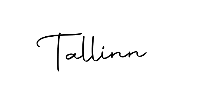 How to make Tallinn signature? Autography-DOLnW is a professional autograph style. Create handwritten signature for Tallinn name. Tallinn signature style 10 images and pictures png