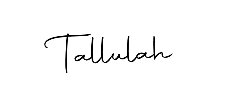 if you are searching for the best signature style for your name Tallulah. so please give up your signature search. here we have designed multiple signature styles  using Autography-DOLnW. Tallulah signature style 10 images and pictures png