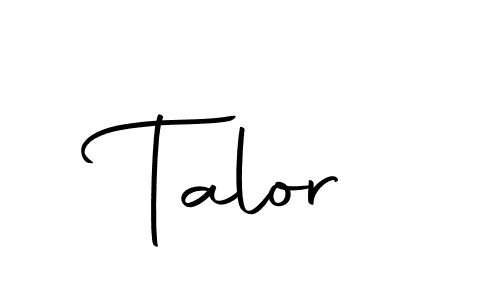 Also we have Talor name is the best signature style. Create professional handwritten signature collection using Autography-DOLnW autograph style. Talor signature style 10 images and pictures png