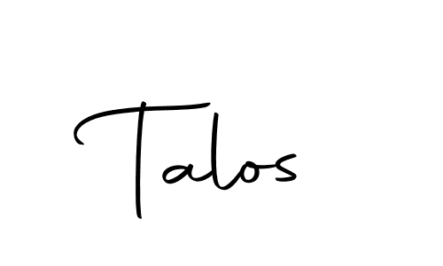 The best way (Autography-DOLnW) to make a short signature is to pick only two or three words in your name. The name Talos include a total of six letters. For converting this name. Talos signature style 10 images and pictures png