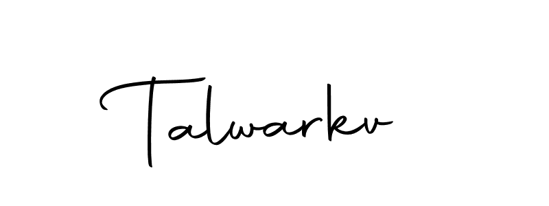 How to make Talwarkv name signature. Use Autography-DOLnW style for creating short signs online. This is the latest handwritten sign. Talwarkv signature style 10 images and pictures png