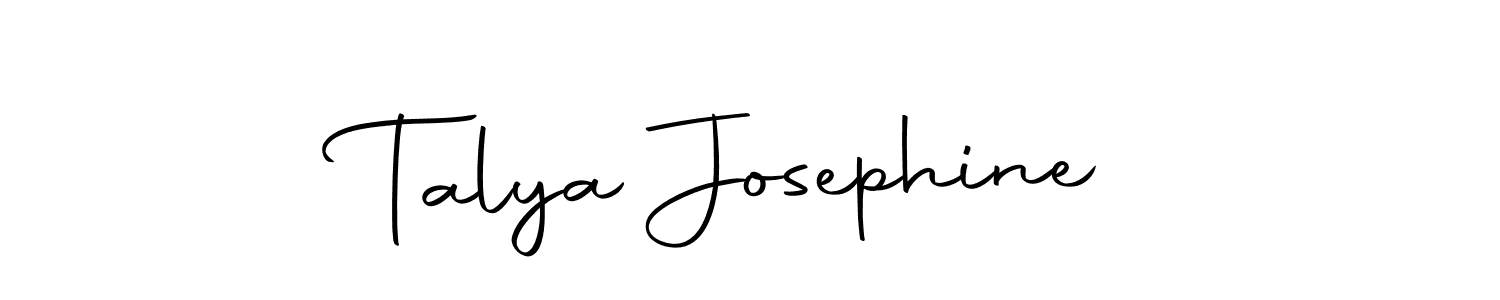 Talya Josephine stylish signature style. Best Handwritten Sign (Autography-DOLnW) for my name. Handwritten Signature Collection Ideas for my name Talya Josephine. Talya Josephine signature style 10 images and pictures png