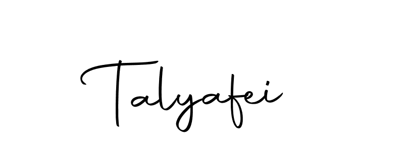 Similarly Autography-DOLnW is the best handwritten signature design. Signature creator online .You can use it as an online autograph creator for name Talyafei. Talyafei signature style 10 images and pictures png