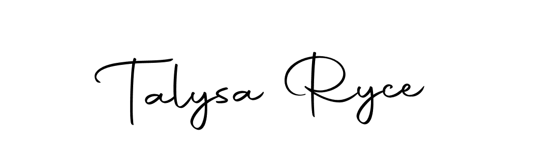 How to Draw Talysa Ryce signature style? Autography-DOLnW is a latest design signature styles for name Talysa Ryce. Talysa Ryce signature style 10 images and pictures png