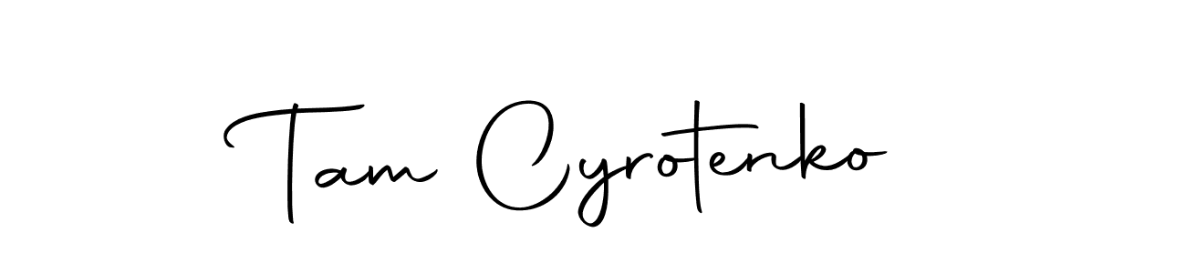 if you are searching for the best signature style for your name Tam Cyrotenko. so please give up your signature search. here we have designed multiple signature styles  using Autography-DOLnW. Tam Cyrotenko signature style 10 images and pictures png