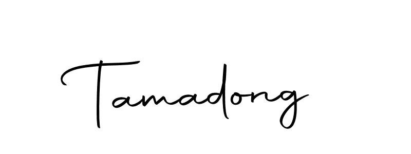 You should practise on your own different ways (Autography-DOLnW) to write your name (Tamadong) in signature. don't let someone else do it for you. Tamadong signature style 10 images and pictures png