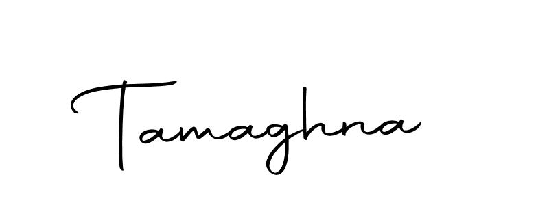 Use a signature maker to create a handwritten signature online. With this signature software, you can design (Autography-DOLnW) your own signature for name Tamaghna. Tamaghna signature style 10 images and pictures png