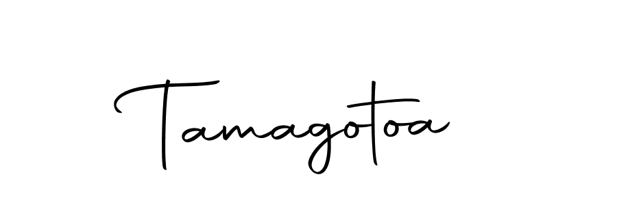 Use a signature maker to create a handwritten signature online. With this signature software, you can design (Autography-DOLnW) your own signature for name Tamagotoa. Tamagotoa signature style 10 images and pictures png