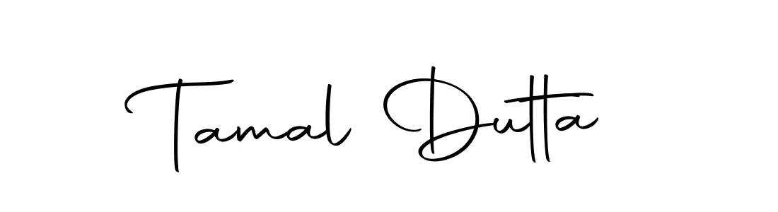 The best way (Autography-DOLnW) to make a short signature is to pick only two or three words in your name. The name Tamal Dutta include a total of six letters. For converting this name. Tamal Dutta signature style 10 images and pictures png
