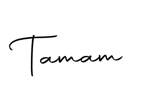 You should practise on your own different ways (Autography-DOLnW) to write your name (Tamam) in signature. don't let someone else do it for you. Tamam signature style 10 images and pictures png