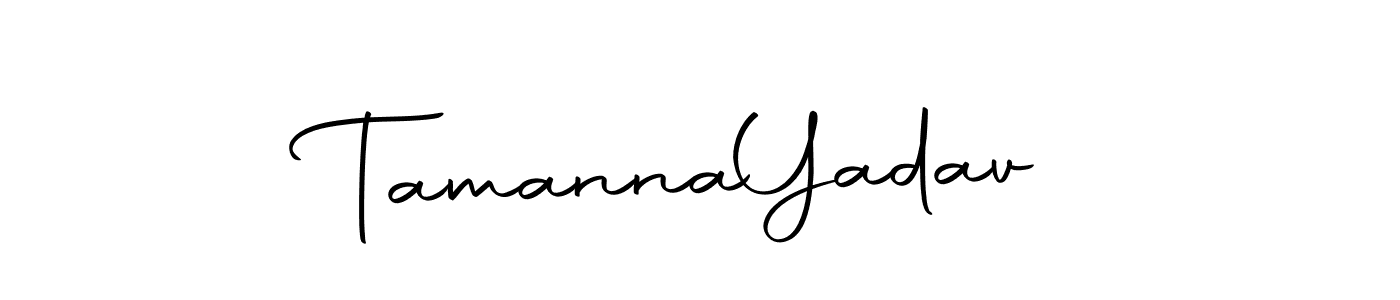 Similarly Autography-DOLnW is the best handwritten signature design. Signature creator online .You can use it as an online autograph creator for name Tamanna  Yadav. Tamanna  Yadav signature style 10 images and pictures png