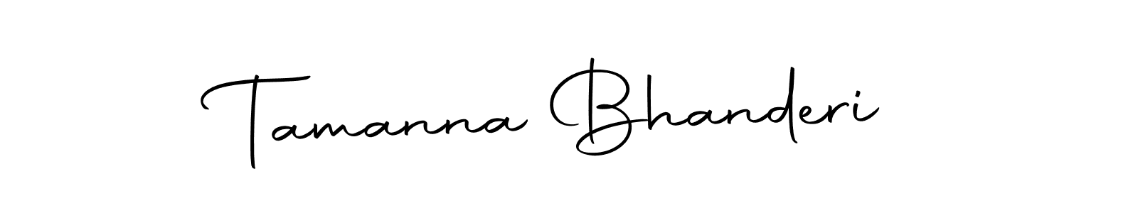 Make a short Tamanna Bhanderi signature style. Manage your documents anywhere anytime using Autography-DOLnW. Create and add eSignatures, submit forms, share and send files easily. Tamanna Bhanderi signature style 10 images and pictures png