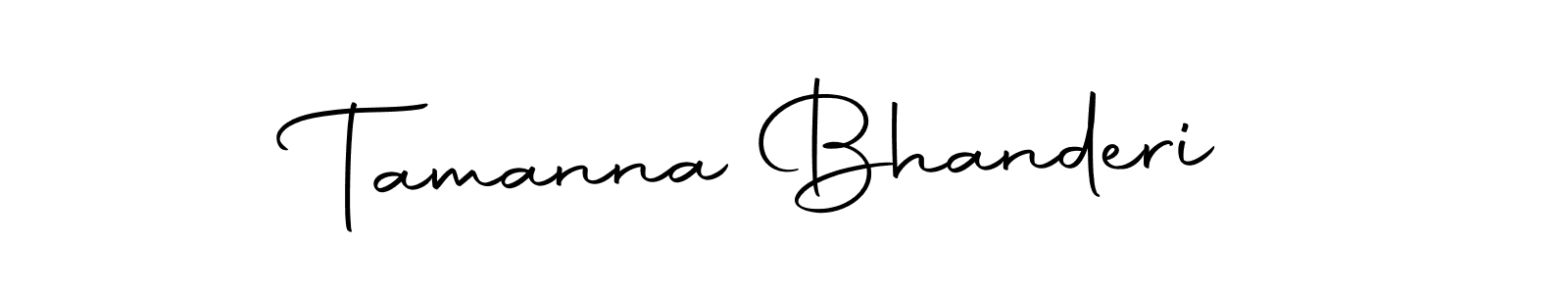 Make a beautiful signature design for name Tamanna Bhanderi. With this signature (Autography-DOLnW) style, you can create a handwritten signature for free. Tamanna Bhanderi signature style 10 images and pictures png
