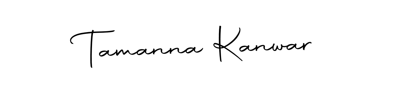 Make a beautiful signature design for name Tamanna Kanwar. With this signature (Autography-DOLnW) style, you can create a handwritten signature for free. Tamanna Kanwar signature style 10 images and pictures png