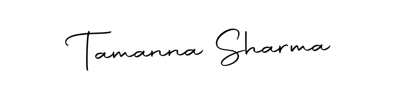 Make a beautiful signature design for name Tamanna Sharma. With this signature (Autography-DOLnW) style, you can create a handwritten signature for free. Tamanna Sharma signature style 10 images and pictures png