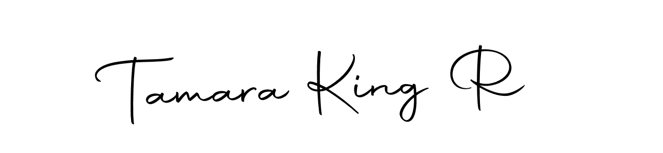 Here are the top 10 professional signature styles for the name Tamara King R. These are the best autograph styles you can use for your name. Tamara King R signature style 10 images and pictures png