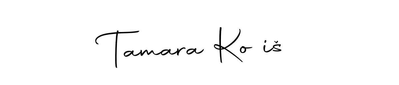 Create a beautiful signature design for name Tamara Kočiš. With this signature (Autography-DOLnW) fonts, you can make a handwritten signature for free. Tamara Kočiš signature style 10 images and pictures png