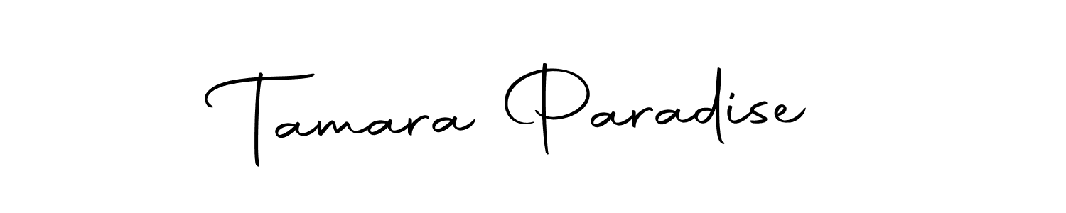 Here are the top 10 professional signature styles for the name Tamara Paradise. These are the best autograph styles you can use for your name. Tamara Paradise signature style 10 images and pictures png