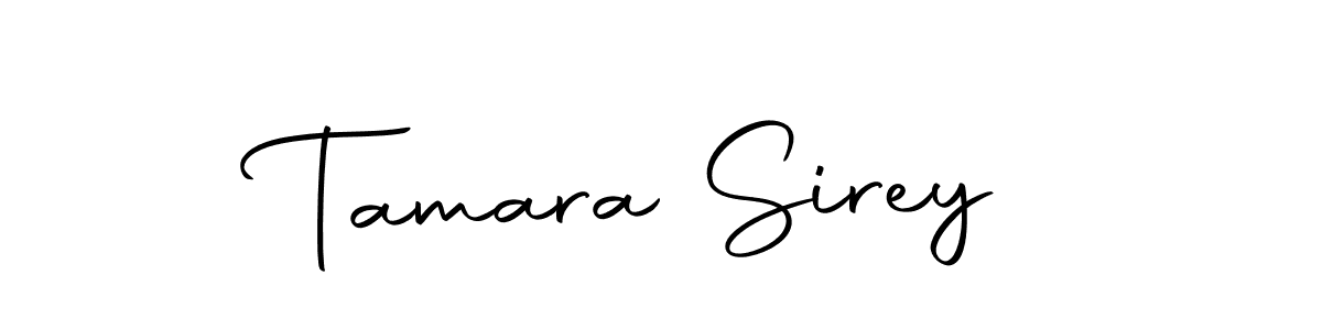 Use a signature maker to create a handwritten signature online. With this signature software, you can design (Autography-DOLnW) your own signature for name Tamara Sirey. Tamara Sirey signature style 10 images and pictures png
