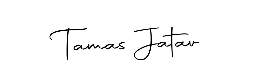 How to make Tamas Jatav name signature. Use Autography-DOLnW style for creating short signs online. This is the latest handwritten sign. Tamas Jatav signature style 10 images and pictures png