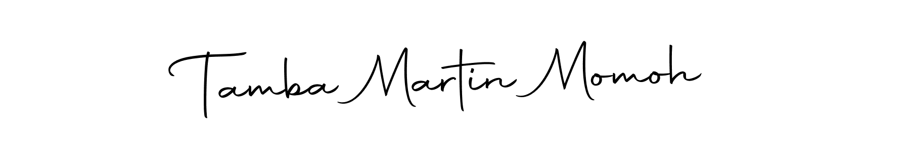 Tamba Martin Momoh stylish signature style. Best Handwritten Sign (Autography-DOLnW) for my name. Handwritten Signature Collection Ideas for my name Tamba Martin Momoh. Tamba Martin Momoh signature style 10 images and pictures png