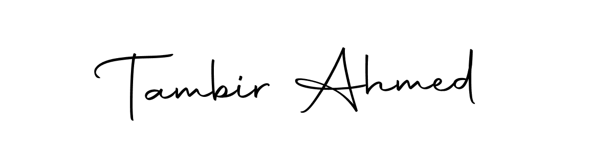 if you are searching for the best signature style for your name Tambir Ahmed. so please give up your signature search. here we have designed multiple signature styles  using Autography-DOLnW. Tambir Ahmed signature style 10 images and pictures png