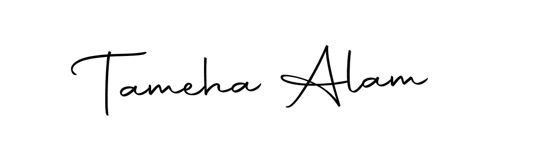 Autography-DOLnW is a professional signature style that is perfect for those who want to add a touch of class to their signature. It is also a great choice for those who want to make their signature more unique. Get Tameha Alam name to fancy signature for free. Tameha Alam signature style 10 images and pictures png