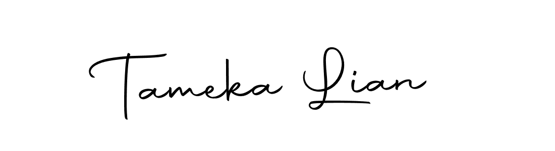 Check out images of Autograph of Tameka Lian name. Actor Tameka Lian Signature Style. Autography-DOLnW is a professional sign style online. Tameka Lian signature style 10 images and pictures png