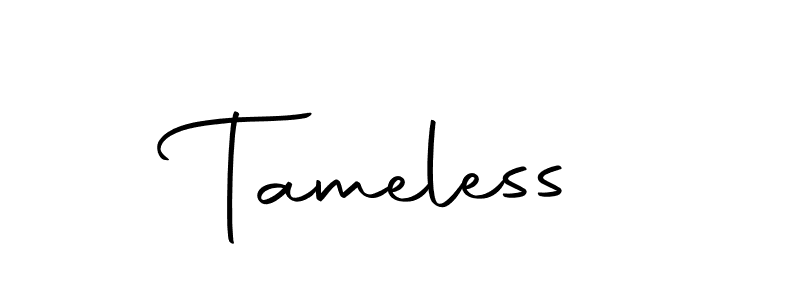 Autography-DOLnW is a professional signature style that is perfect for those who want to add a touch of class to their signature. It is also a great choice for those who want to make their signature more unique. Get Tameless name to fancy signature for free. Tameless signature style 10 images and pictures png