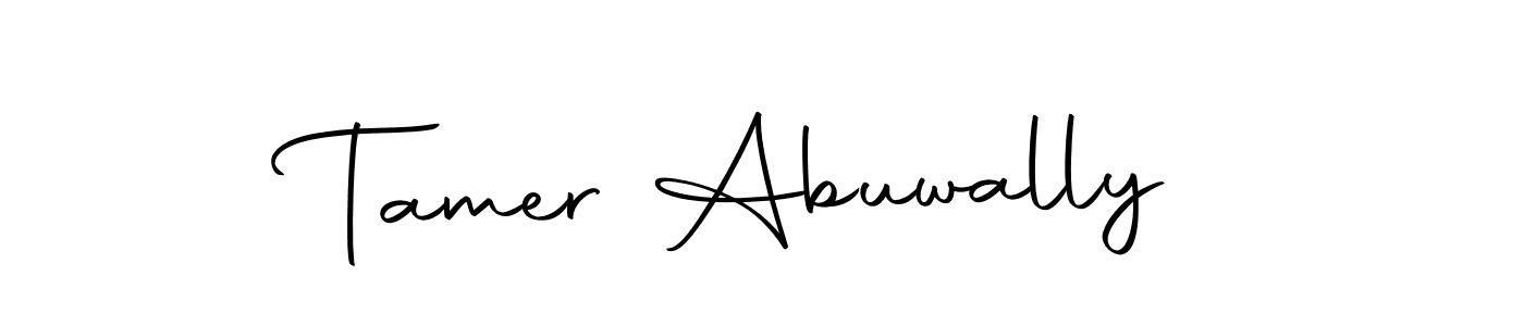 Here are the top 10 professional signature styles for the name Tamer Abuwally. These are the best autograph styles you can use for your name. Tamer Abuwally signature style 10 images and pictures png