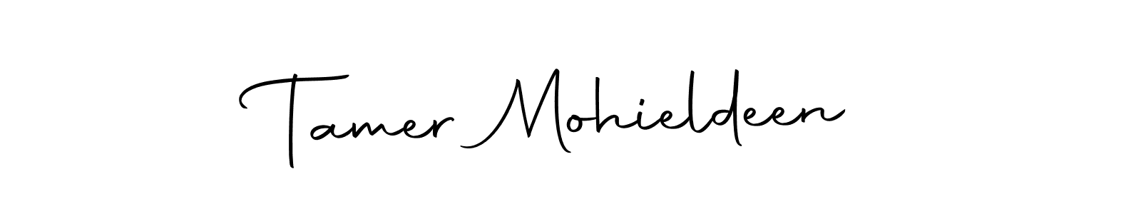 How to make Tamer Mohieldeen signature? Autography-DOLnW is a professional autograph style. Create handwritten signature for Tamer Mohieldeen name. Tamer Mohieldeen signature style 10 images and pictures png